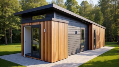 Forest Lodge Luxury Pod 8m X 4m