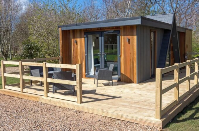 Peaky Point Luxury Pod Built